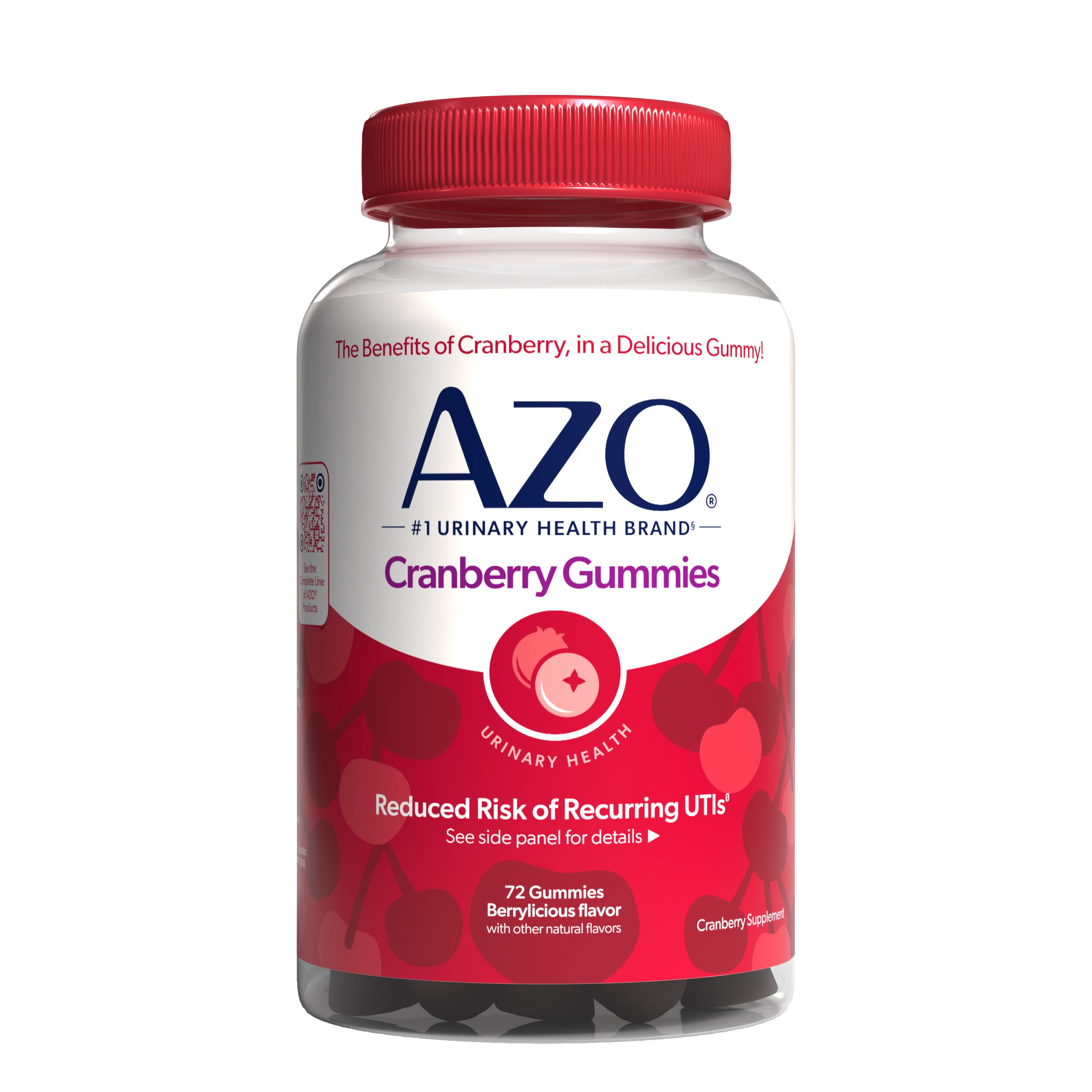 Azo Cranberry Gummies - 72 Count Azo Cranberry Gummies - 72 Count