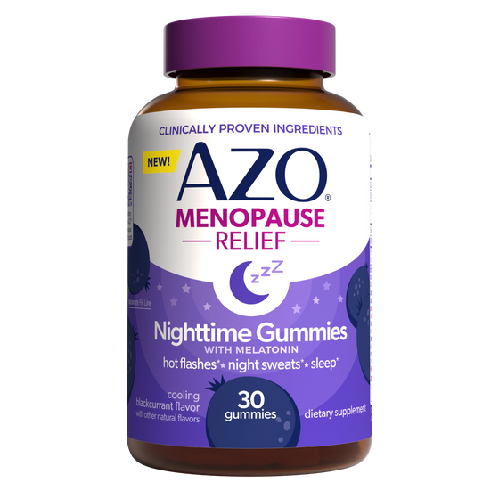 AZO<sup>®</sup> Menopause Relief Nighttime Gummies