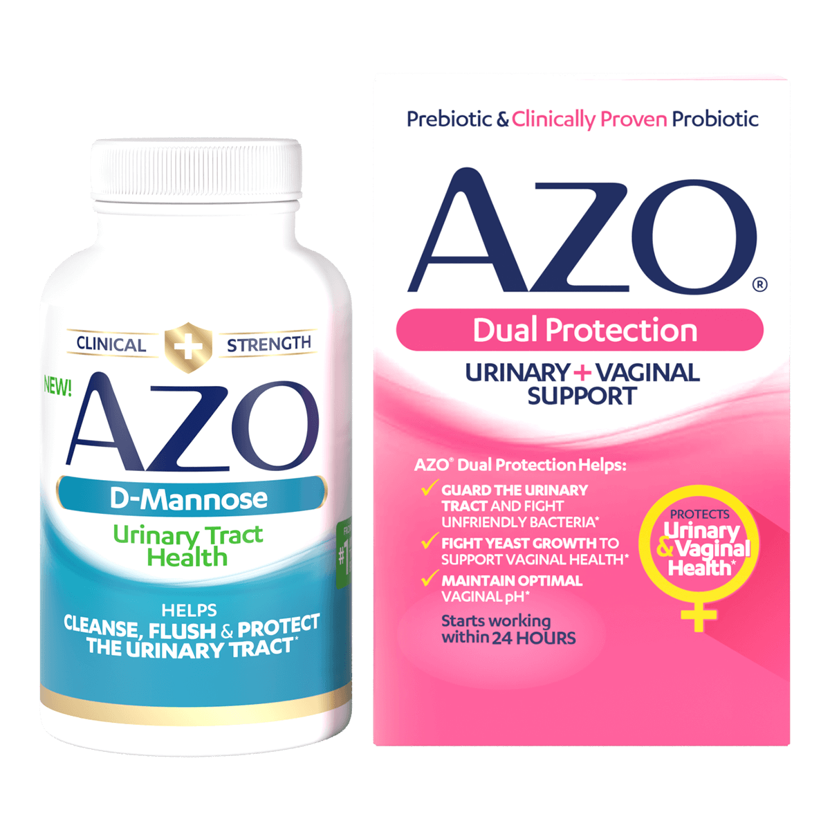 Urinary & Vaginal Support Bundle | AZO