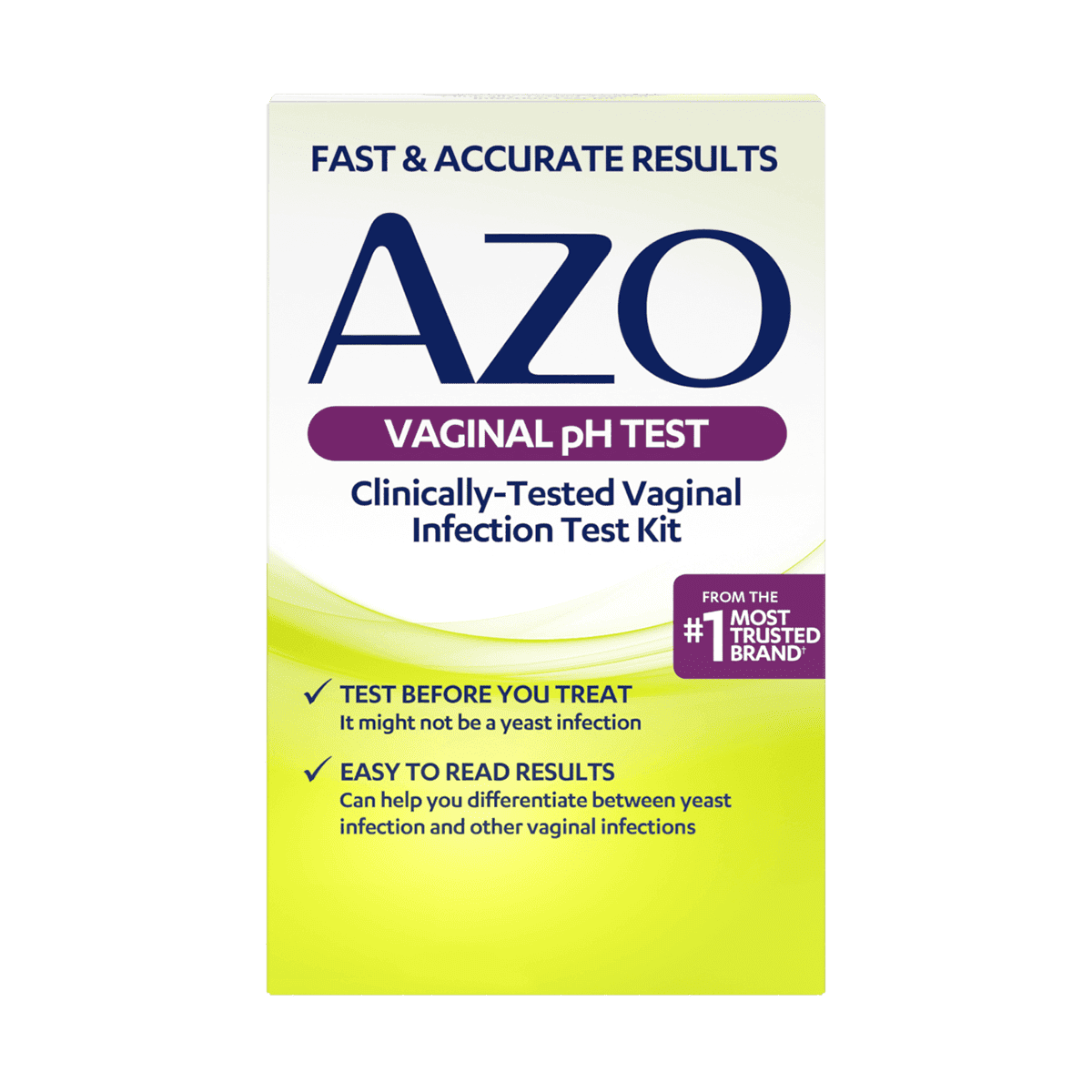 Azo, Vaginal PH Test, 2 Self Tests