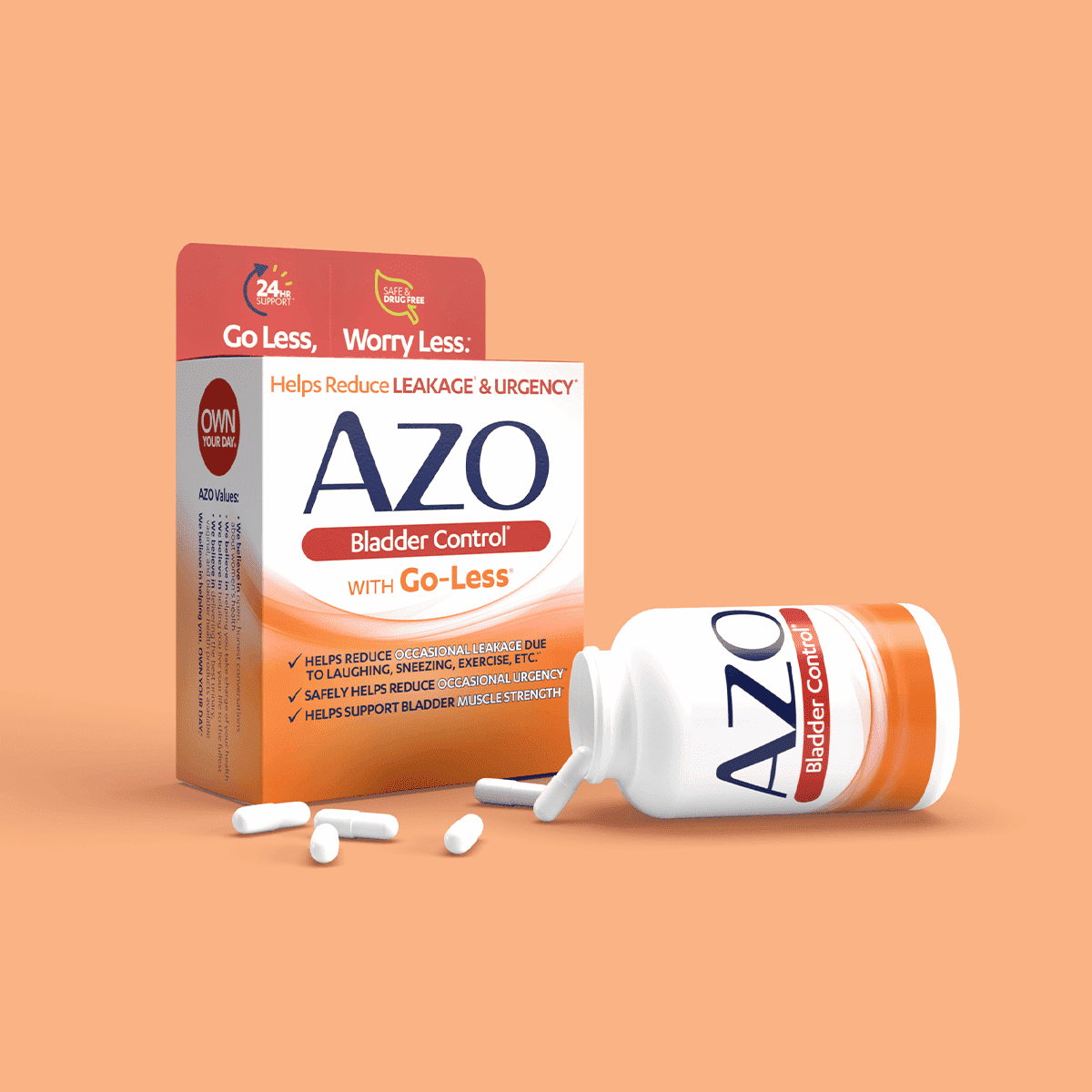 AZO Bladder Control With Go-Less  Order Bladder Control With Go