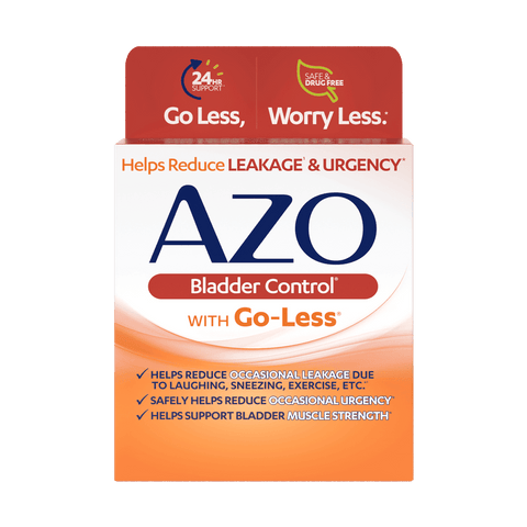 AZO Bladder Control With Go Less Order Bladder Control With Go Less Capsules AZO
