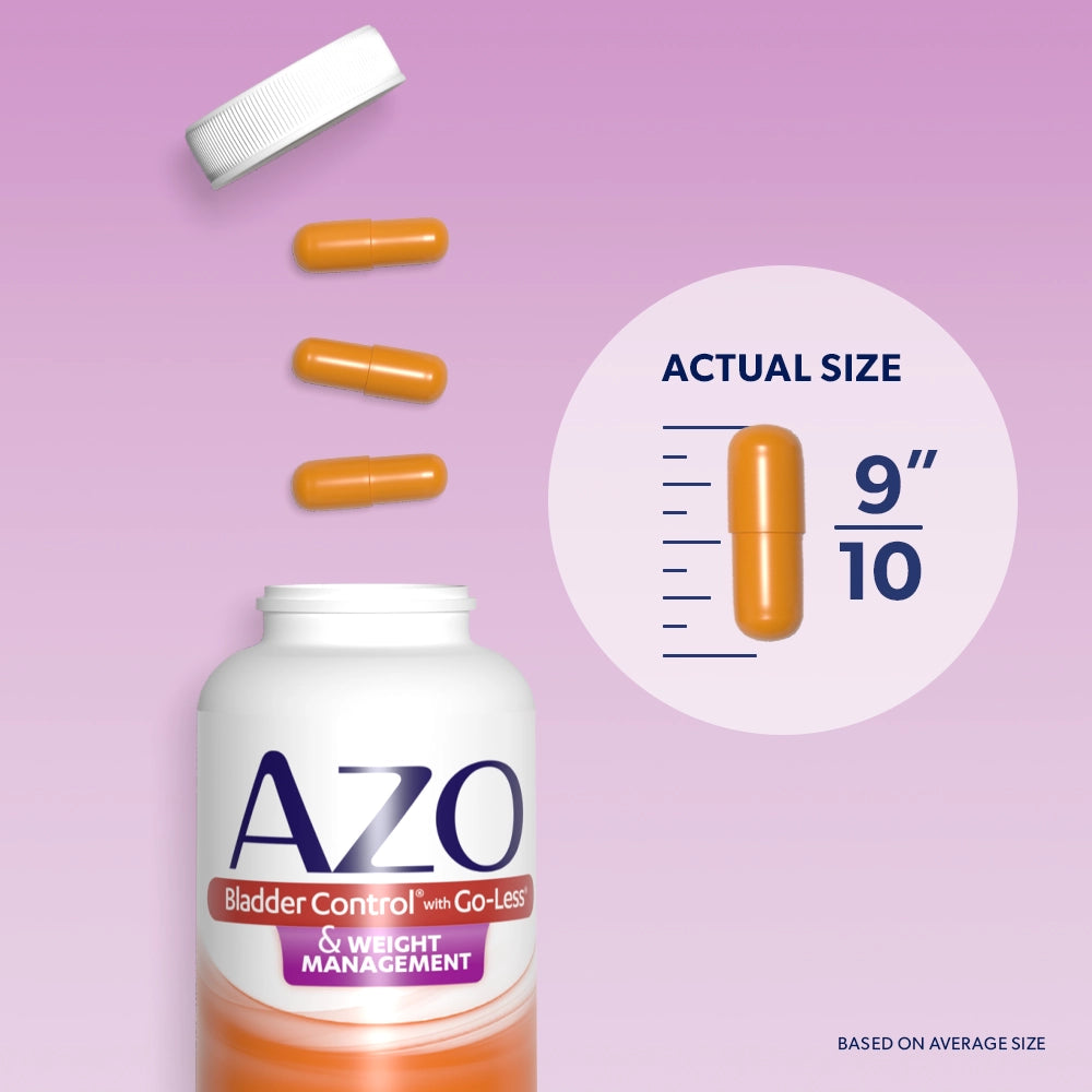 AZO Bladder Control & Weight Management  Buy Supplements for Bladder  Control - AZO
