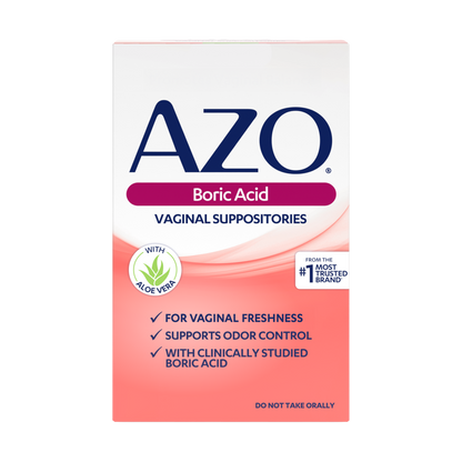 AZO Boric Acid Suppositories Shop Boric Acid Vaginal
