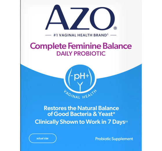 AZO® Complete Feminine Balance Daily Probiotic Capsules