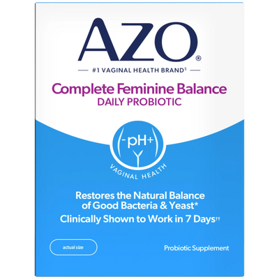 AZO® Complete Feminine Balance Daily Probiotic Capsules