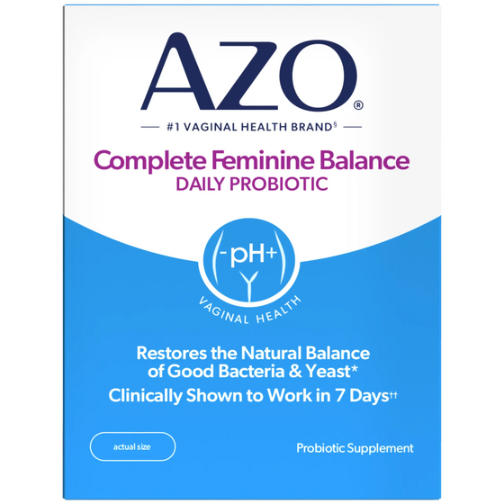 AZO® Complete Feminine Balance Daily Probiotic Capsules