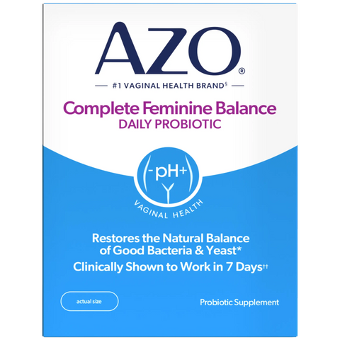 AZO® Complete Feminine Balance Daily Probiotic Capsules