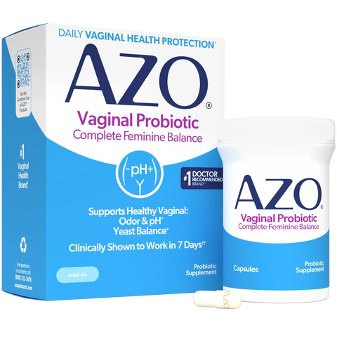AZO® Complete Feminine Balance Daily Probiotic Capsules