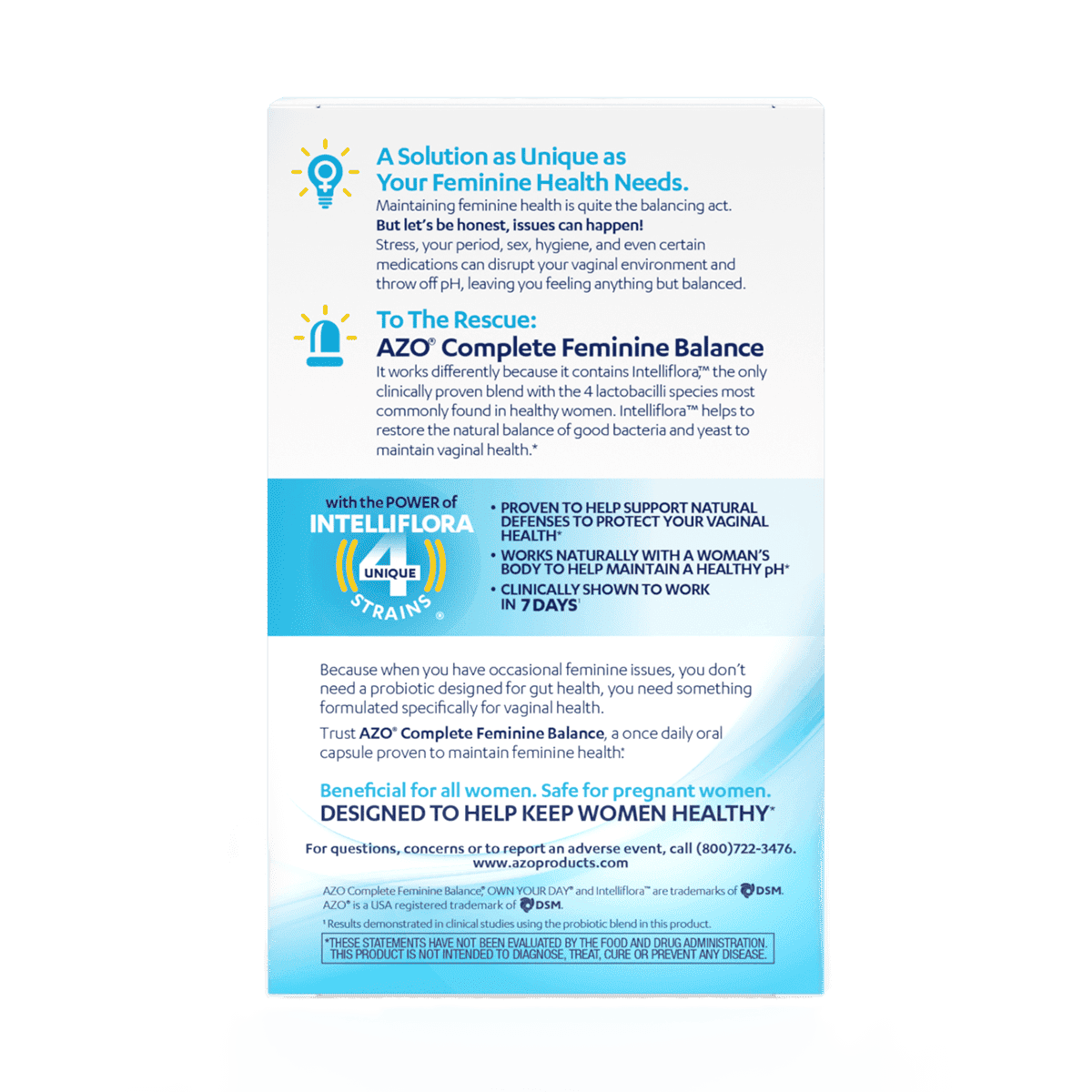 AZO Complete Feminine Balance Buy Vaginal Probiotics AZO