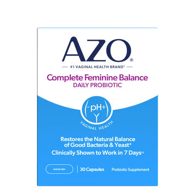 AZO® Complete Feminine Balance Daily Probiotic Capsules