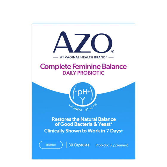 AZO® Complete Feminine Balance Daily Probiotic Capsules