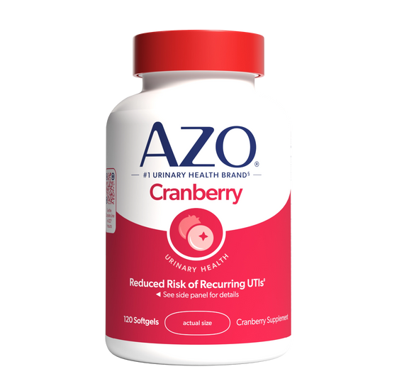 AZO<sup>®</sup> Cranberry Softgels