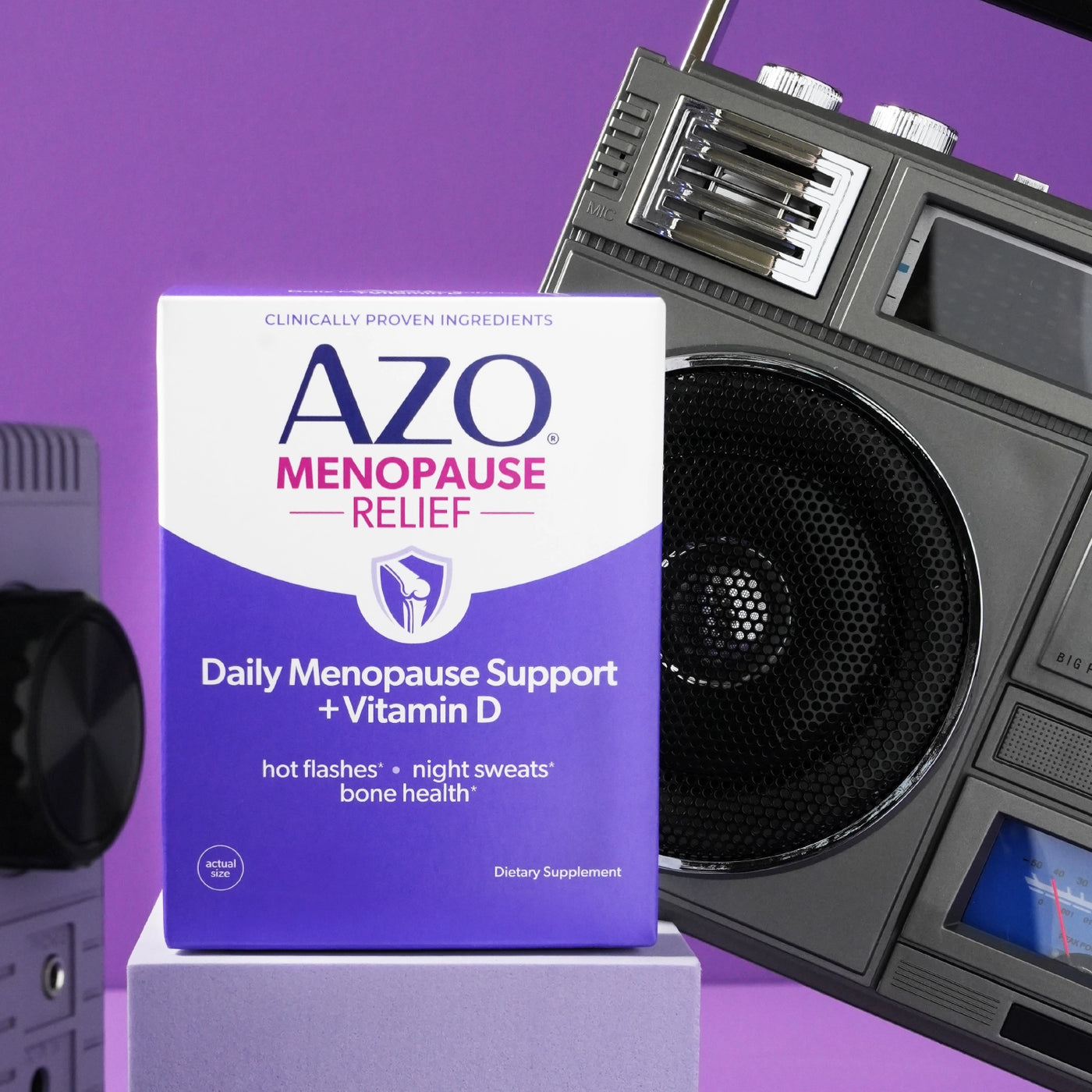 AZO® Daily Menopause Support + Vitamin D Tablets | Buy Supplements AZO® Daily Menopause Support + Vitamin D Tablets | Buy Supplements