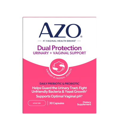 AZO® Dual Protection Urinary + Vaginal Support Capsules
