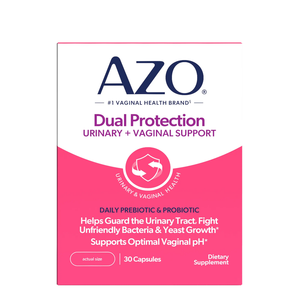 AZO® Dual Protection Urinary + Vaginal Support Capsules
