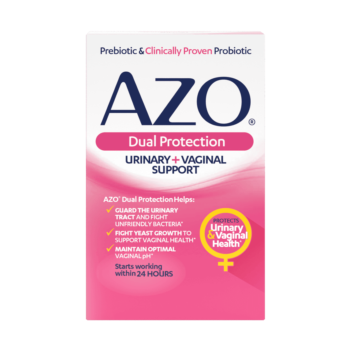 AZO® Dual Protection Urinary + Vaginal Support Capsules