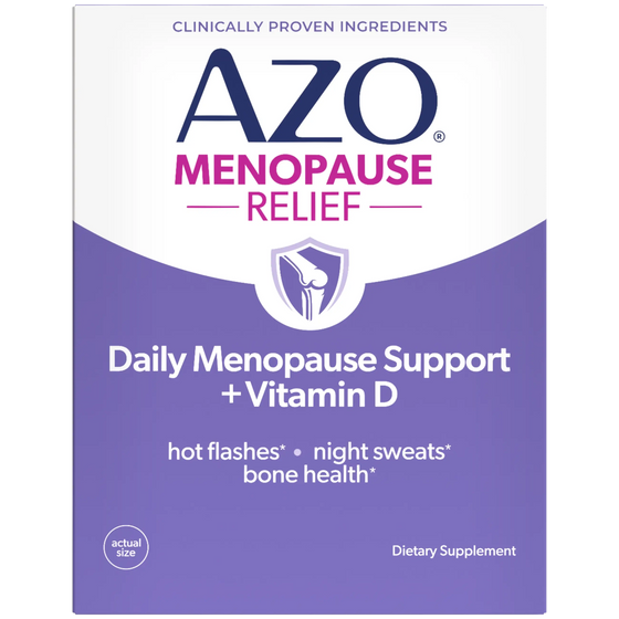 AZO® Daily Menopause Support + Vitamin D Tablets