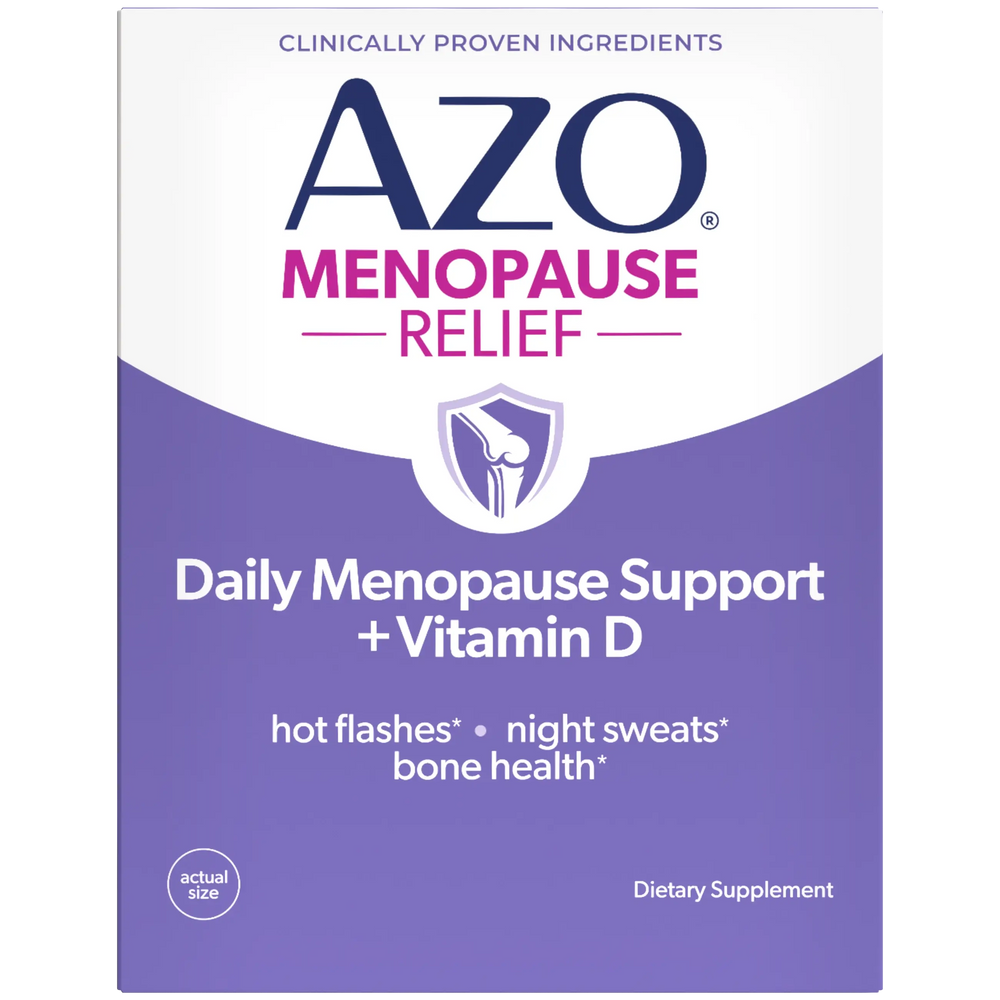 AZO® Daily Menopause Support + Vitamin D Tablets