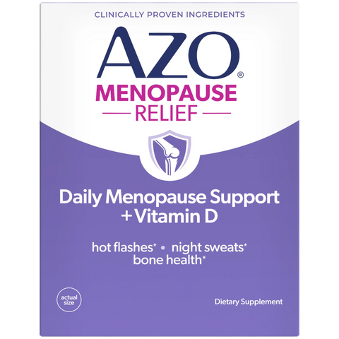 AZO® Daily Menopause Support + Vitamin D Tablets