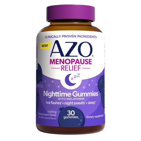AZO® Menopause Relief Nighttime Gummies | Buy Supplements for AZO® Menopause Relief Nighttime Gummies | Buy Supplements for