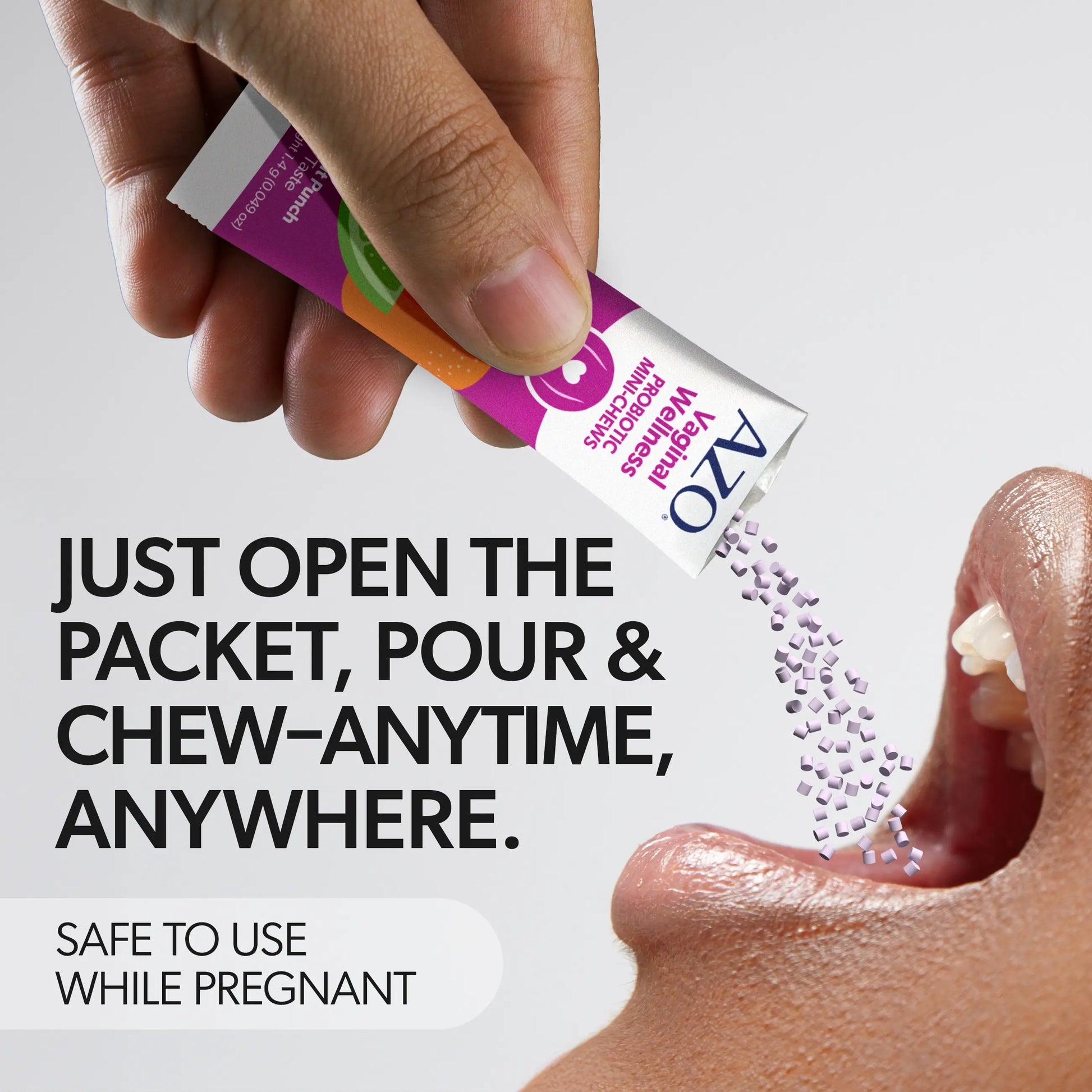 あつこ③ AZO® Vaginal Probiotic Mini-Chews Packets