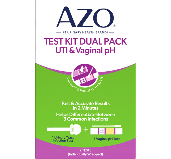 AZO<sup>®</sup> UTI & Vaginal pH Test Kit