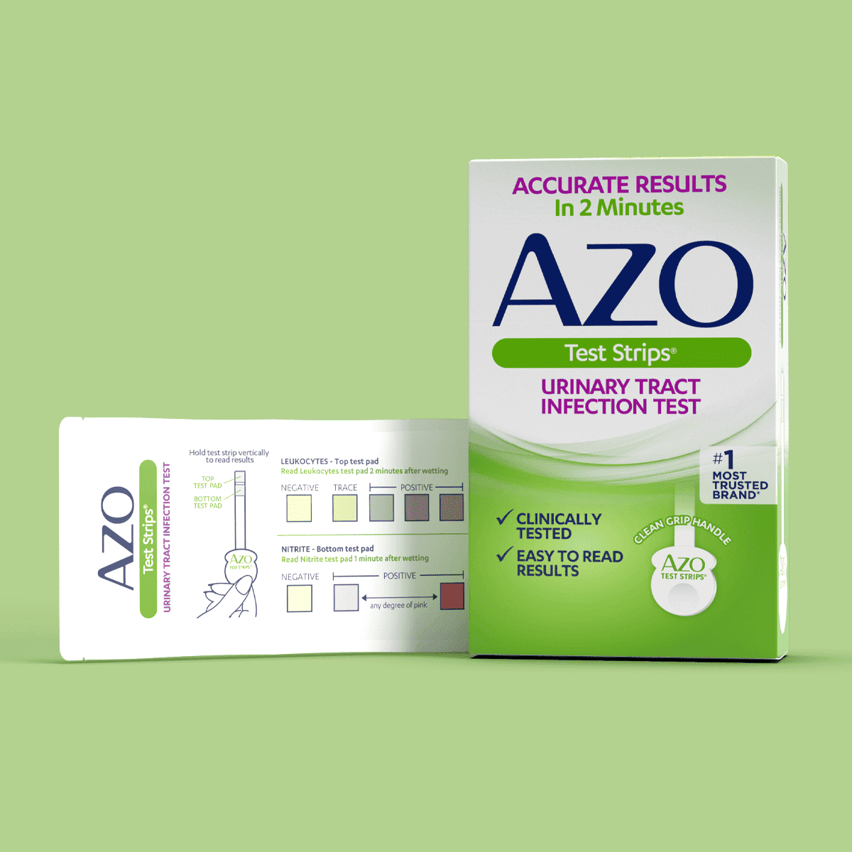 AZO UTI Test Strips | Order Urinary Tract Infection Test Strips - AZO