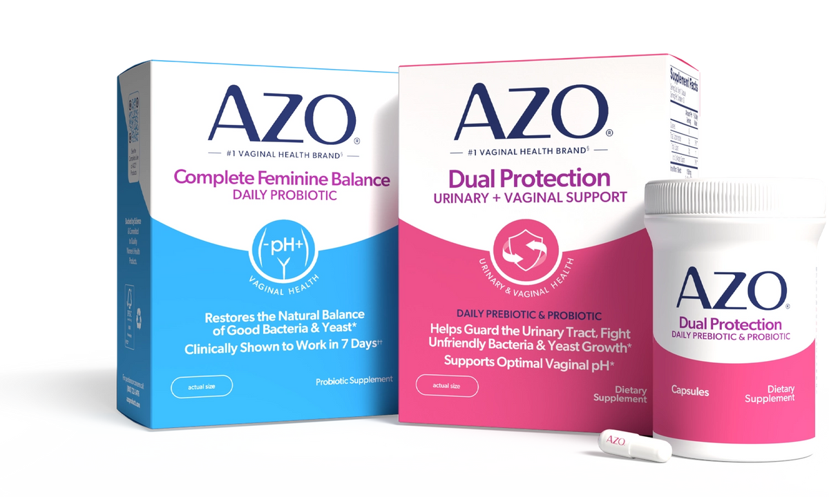 Dual Protection The AZO Answer to Vaginal Health Concerns – AZO®