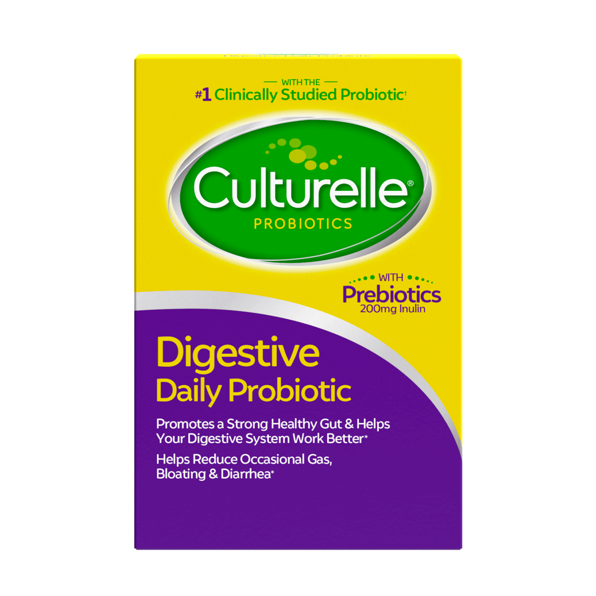 Culturelle® Digestive Daily Probiotic Capsules-Free Gift